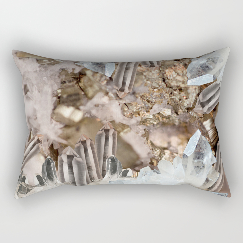 Crystal Destiny Rectangular Pillow by shinehauscollective