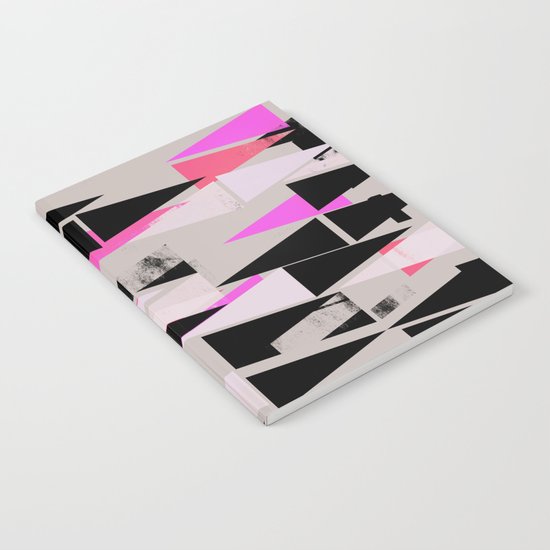 Pink Triangles II Notebook