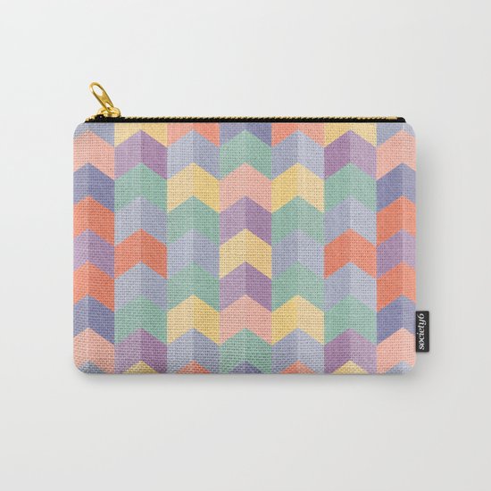 Colorful geometric blocks Carry-All Pouch