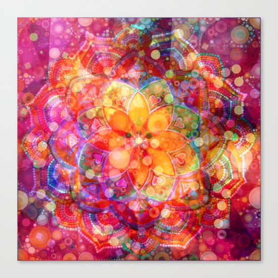 Dreaming Lotus Canvas Print