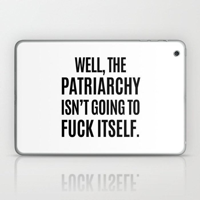 Smash the Patriarchy Equality Laptop Sleeve iPad Pro Choice