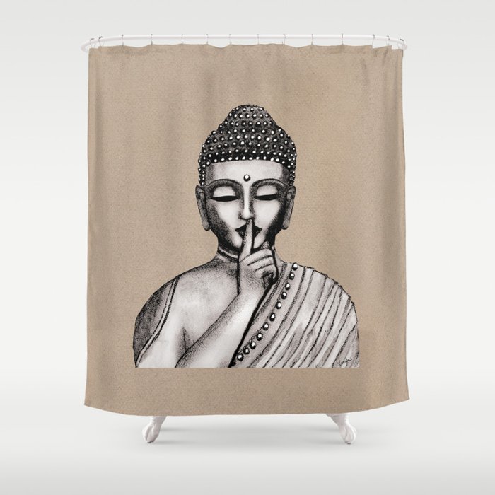 BUDDHA Shower Curtain