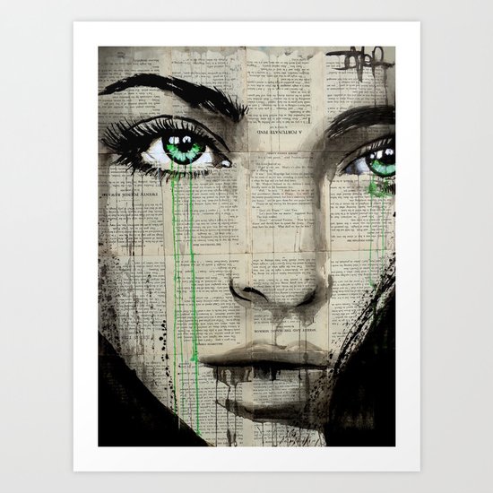 TURN GREEN Art Print