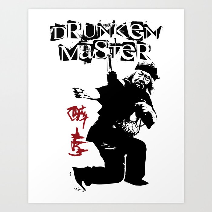 drunken master drawing