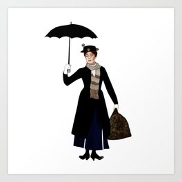 Mary Poppins Art Print
