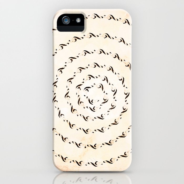 Watercolor Sol Key Swirl Iphone Case By Ummuhanuslu Society6
