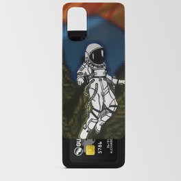 Astronaut Glitch Android Card Case