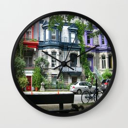 Montreal Canada Wall Clock