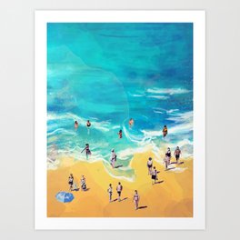 Beach Life Art Print