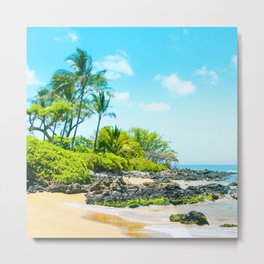 Mokapu Beach Pacific Ocean Tropical Beauty Maui Hawaii Metal Print | Ocean, Beachcottage, Hawaii, Aloha, Beaches, Islands, Mokapubeach, Tropical, Beach, Photo 