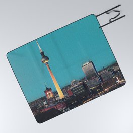 Berlin Skyline Picnic Blanket