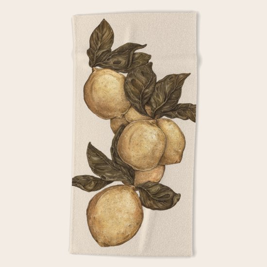 Lemons Beach Towel