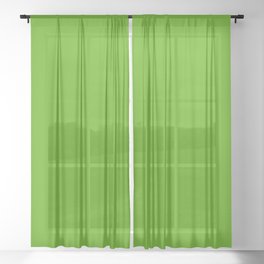 Monochrom green 85-170-0 Sheer Curtain