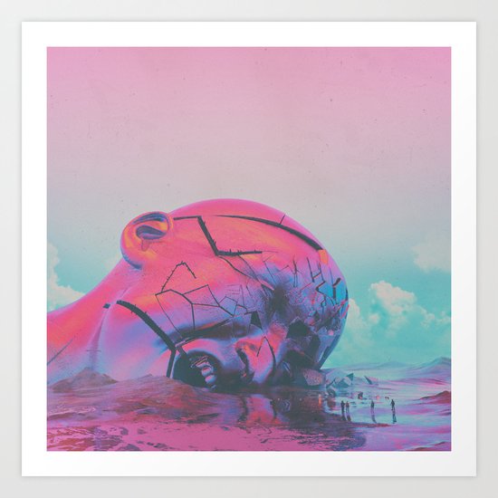 RADIANT CARCASS (everyday 02.01.16) Art Print