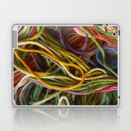 Embroidery Thread Laptop Skin