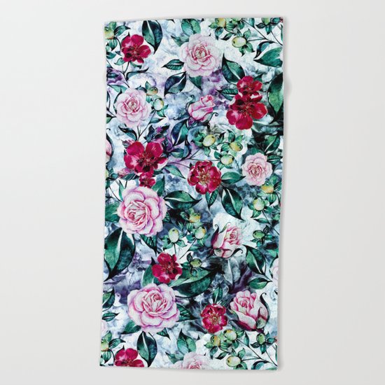 Beautiful Garden IV Beach Towel