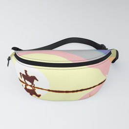 Riding into the Sunset Fanny Pack