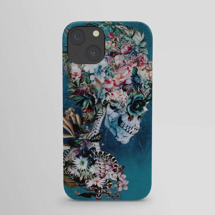Floral Skull RP iPhone Case