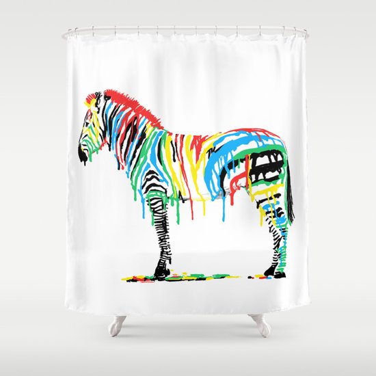 Fresh Paint Shower Curtain