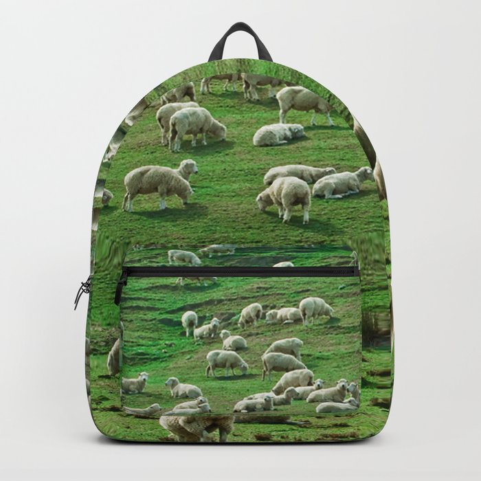 Flock Sheep New Zealand Backpack