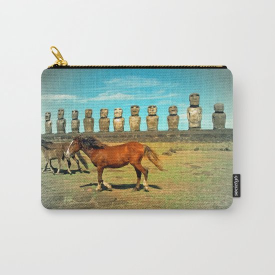 EASTER ISLAND SCENE Carry-All Pouch
