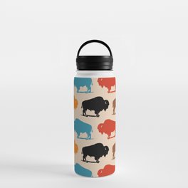 Buffalo Bison Pattern 278 Water Bottle