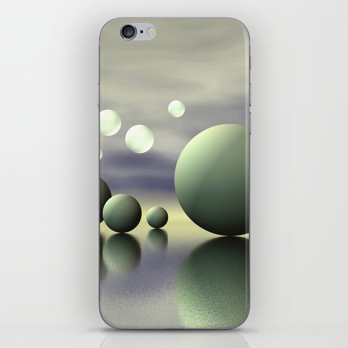 spheres are everywhere -20- iPhone Skin