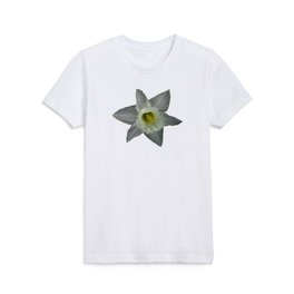 White daffodil Kids T Shirt