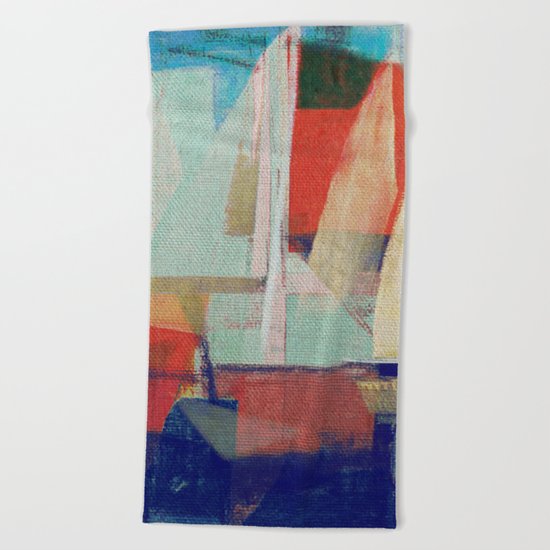Stilt House 2 Beach Towel