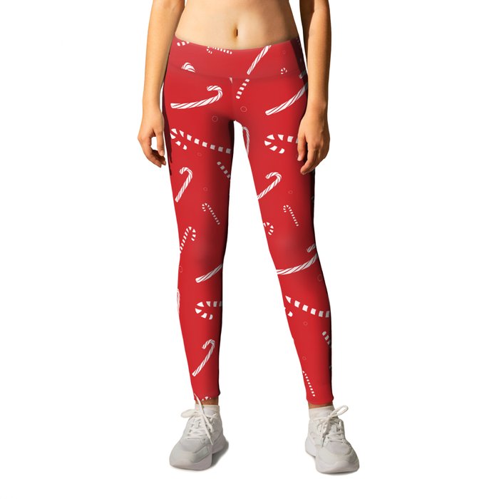 Womens candy deals cane leggings