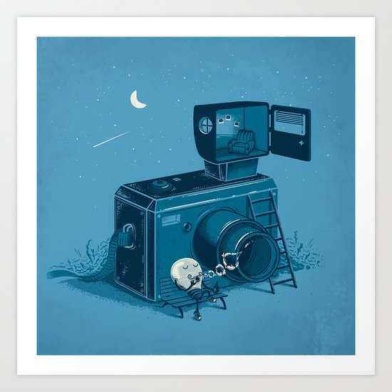 Quitting Time Art Print