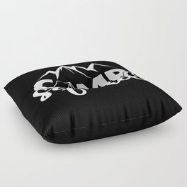 Camp Squad Cool Adventure Quote Campers Floor Pillow