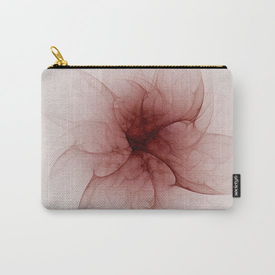 Blood Flower Fractal Carry-All Pouch