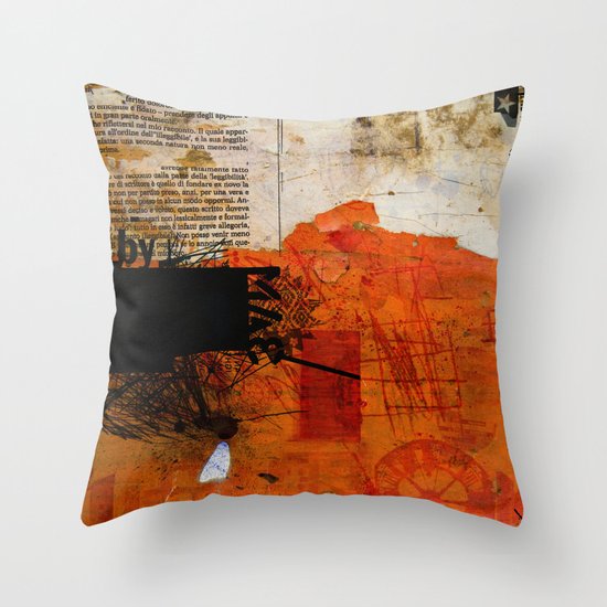 BABEL OVERDUBS IX Throw Pillow