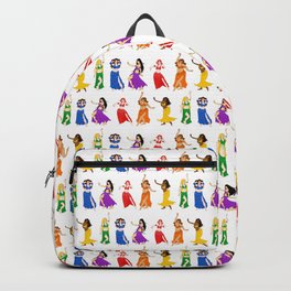 Belly Dancers - Rainbow Colors Backpack