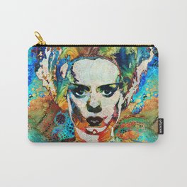 Colorful Frankenstein Bride Monster Art Carry-All Pouch