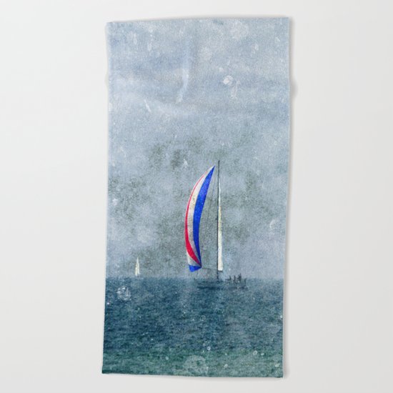 crossing Beach Towel
