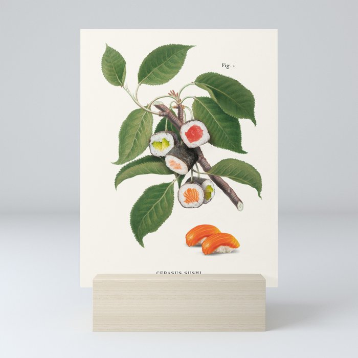 Sushi Plant Mini Art Print