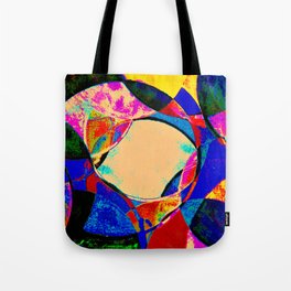 multicolored circles Tote Bag