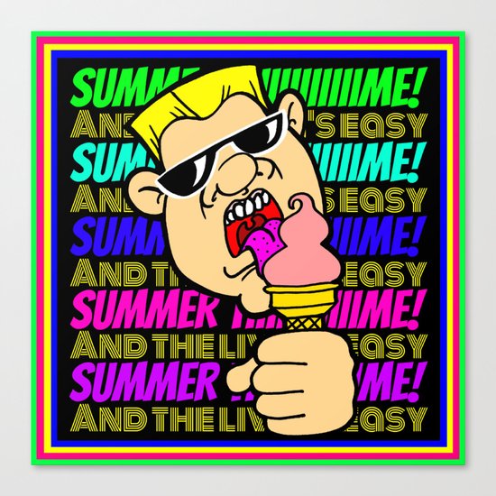 Summertime! Canvas Print