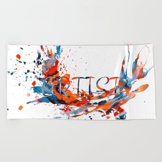 artist Beach Towel