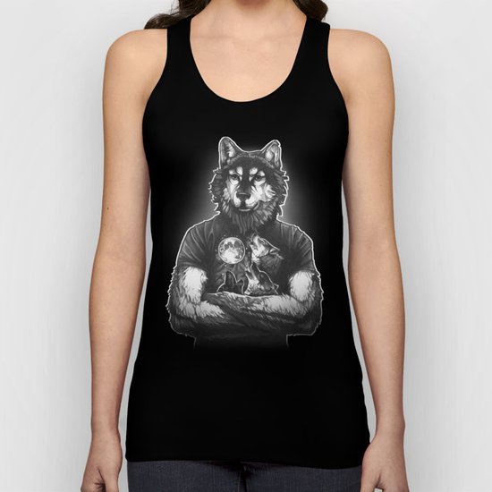 Four Wolf Moon Unisex Tank Top
