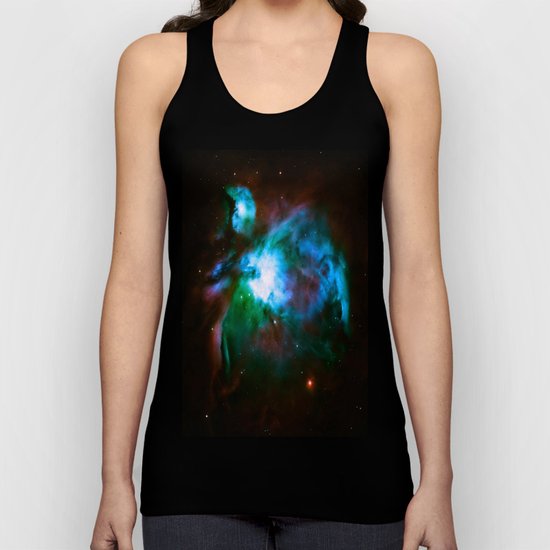 NeBuLa : Hauntingly Beautiful Dark Orion Unisex Tank Top