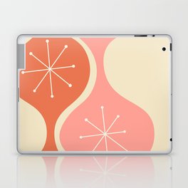 Mid Century Pink Atomic Laptop Skin