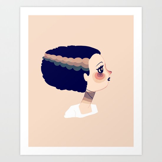 The Bride Art Print