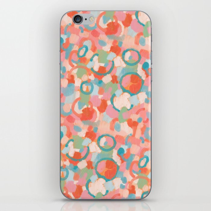 Abstract Floral Gargen iPhone Skin