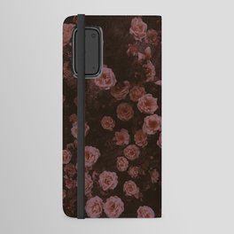 Rosy Floral Grunge Android Wallet Case