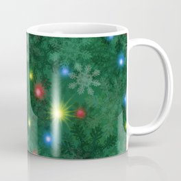 Christmas Snow Lights Coffee Mug