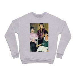 Henri Matisse - Three Sisters - Exhibition Poster Crewneck Sweatshirt