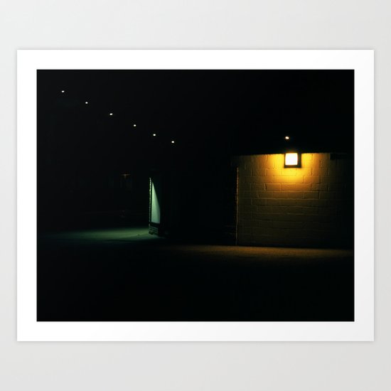 Pub Lights Art Print